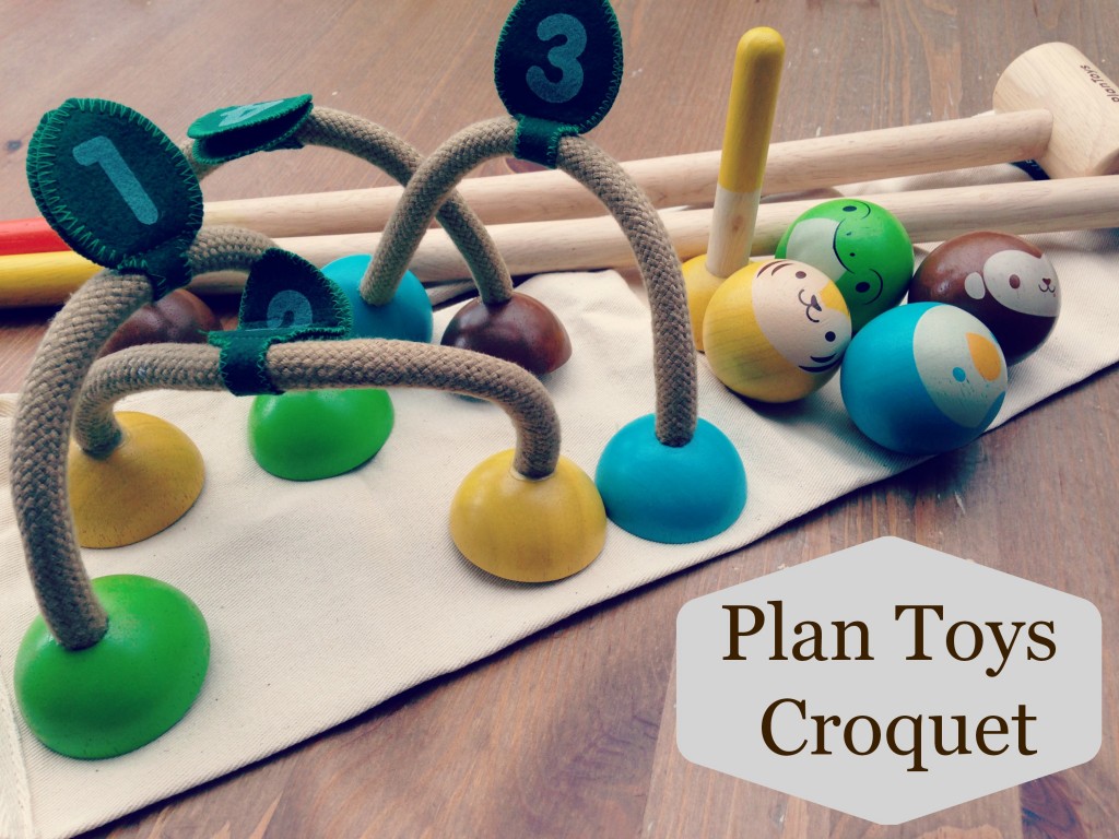 plan toys croquet set